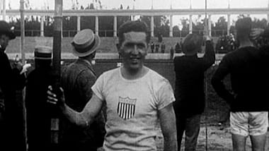 Frank Foss en or à la perche - Athlétisme | Meilleurs Moments Anvers 1920