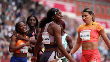 Oslo: Shericka Jackson struggles as Brittany Brown wins 200m