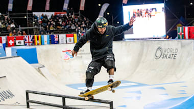 Brasil coloca quatro atletas no top 10 das classificatórias masculinas do World Skateboarding Tour Dubai Park 2024