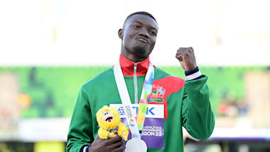 Championnats du monde d’Eugene 2022 : Hugues Fabrice Zango remporte l’argent pour le Burkina Faso en triple saut