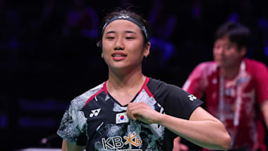 배드민턴 2023 세계개인전선수권: 안세영, 천위페이 꺾고 여자 단식 결승 진출