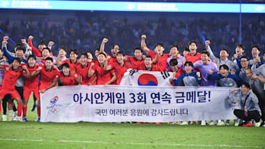 항저우 아시안게임 축구: 한국, 일본에 역전승 거두고 대회 3연패