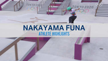 Nakayama Funa's best runs at Tokyo 2020 | Tokyo 2020 Highlights
