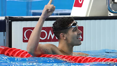 Hugo González de Oliveira es de oro: campeón del mundo en 200 m espaldas