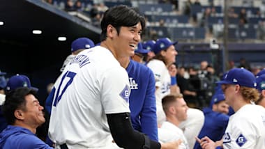 Shohei Ohtani already bleeding Dodger Blue