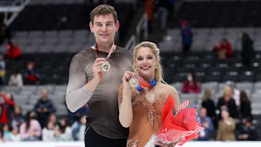 Veteran duos Knierim/Frazier, Chock/Bates win U.S. titles in pairs and ice dance, respectively