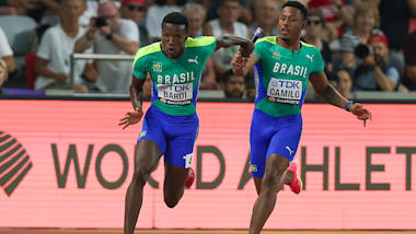 Brasil avança à final do revezamento 4x100m masculino no Mundial de Atletismo 2023