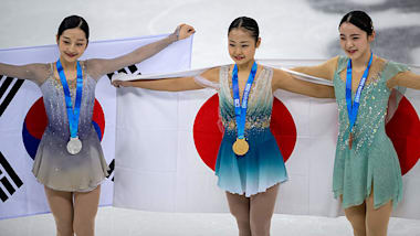 Vestido de patinaje artístico sobre hielo de competición -  España