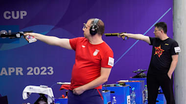 أبرز اللحظات | مسدس الهواء 10م للرجال | كأس العالم (ISSF) - ليما