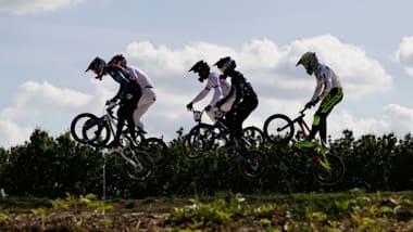 Judy Baauw and Simon Marquart clinch victory in the BMX Supercross World Cup opener as Pajon suffers early exit in Verona