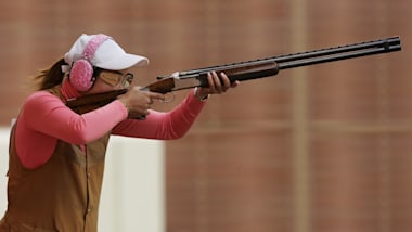 2023年射击世锦赛：中华台北名将林怡君逆转夺得女子多向飞碟冠军