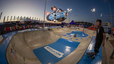 Luigi Cini é campeão do Pro Tour de Skate Park em San Juan; Raicca Ventura leva o bronze no feminino