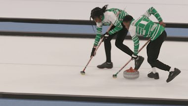 Treffen Sie die Broomzillas: Die beeindruckende Geschichte des nigerianischen Curling-Teams bei Gangwon 2024