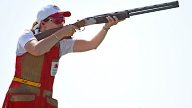 الرماية | التصفيات الأولمبية | نهائي السكيت سيدات | نهائي بطولة التصفيات الأولمبية للرماية ببندقية الصيد | الدوحة