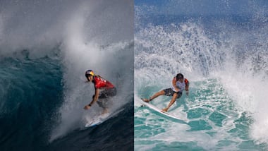 Picklum and Chianca secure provisional Olympic quotas, while Robinson and Marks triumph on Teahupo'o wave one year before Paris 2024