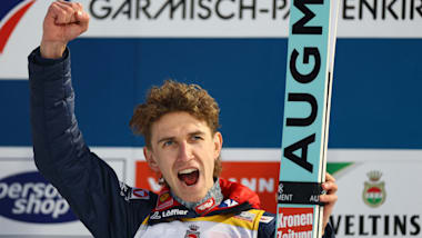 Daniel Tschofenig takes Four Hills lead with Garmisch-Partenkirchen win