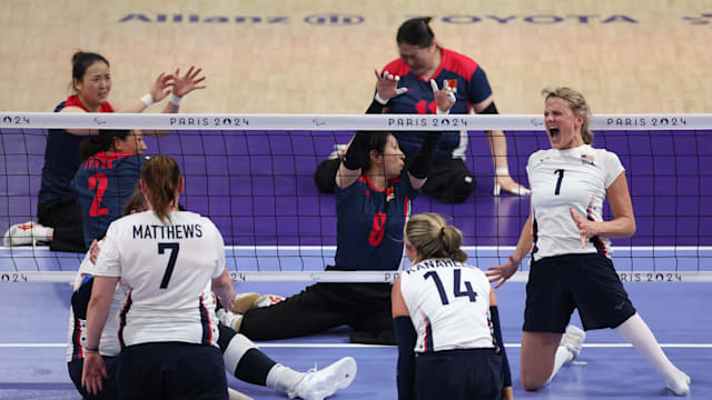 USA wins sitting volleyball gold