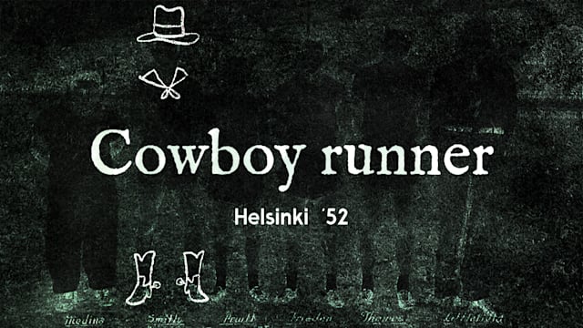 Helsinki 1952 -  The fastest cowboy stuntman to ever compete in the Olympics