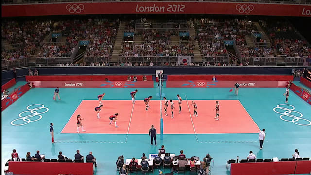ロンドン2012 女子バレーボール 結果 - オリンピック