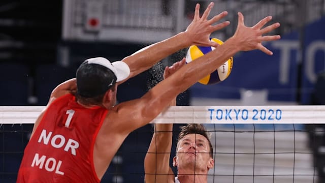 NOR v LAT & QAT v ROC - Semi-Finals - Beach Volleyball | Tokyo 2020 Replays