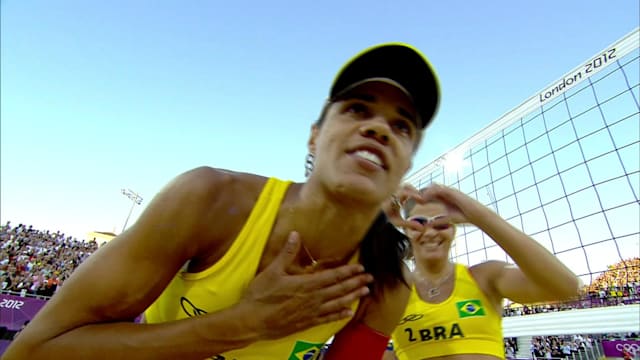 BEACH-VOLLEY FÉMININ AU JEUX OLYMPIQUES DE 2012 À LONDRES AU Horseguards Parade Liliana De L Espagne Cw4d5d