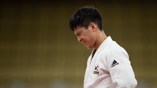 파리 2024 올림픽 유도: 안바울, 남자 66kg 16강 탈락...3연속 올림픽 메달 무산