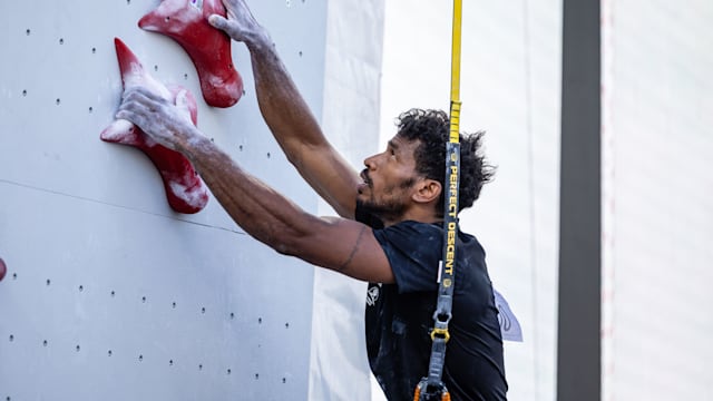 Tournoi de qualification olympique européen d'escalade de vitesse : Victorieux, Bassa Mawem décroche un quota pour les Jeux de Paris 2024 