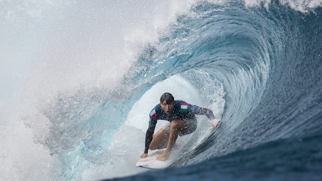 Leonardo Fioravanti per una medaglia nel surf a Parigi 2024