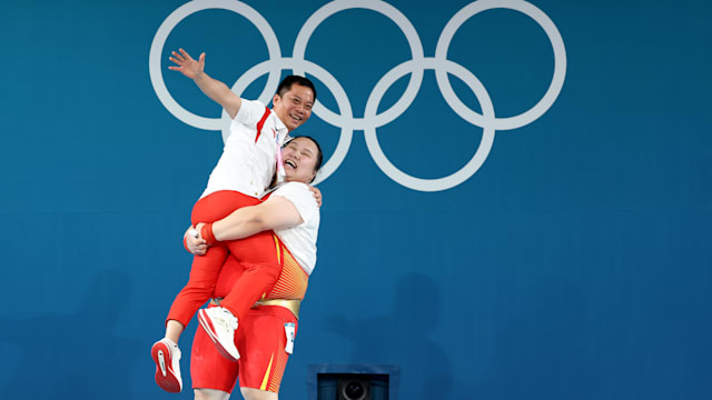 China's Li Wenwen takes heavyweight +81kg women's gold