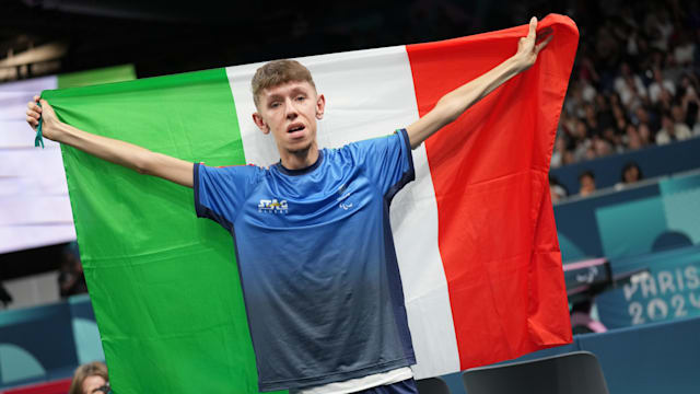 Matteo Parenzan è oro Paralimpico nel tennistavolo!