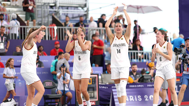 Olympischer 3x3 Basketball Olympische Spiele Paris 2024