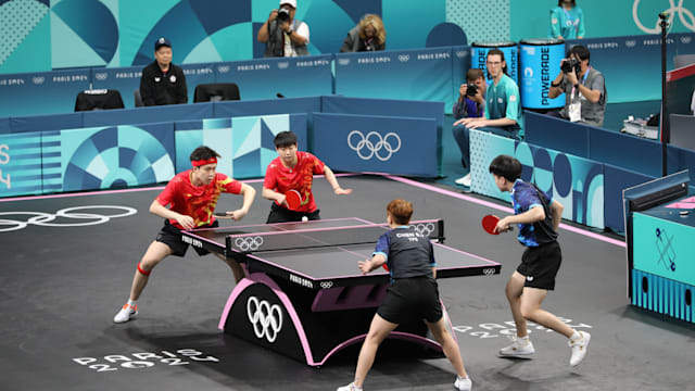 2024年巴黎奥运会乒乓球第二比赛日综述：孙颖莎、王楚钦单打轻松晋级，混双逆转获胜进军半决赛