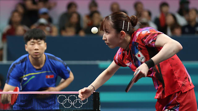 早田ひなと戸上隼輔、ストレート快勝で2回戦進出！パリ2024卓球シングルス1回戦