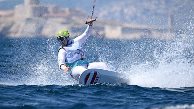 Austria’s Valentin Bontus takes men’s kite gold; first medal for Singapore at Paris 2024