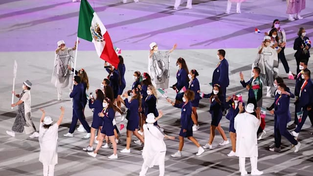 México en las Ceremonias de Apertura de Juegos Olímpicos