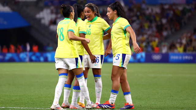 Brazil beat Spain to reach women’s football final | Paris 2024 highlights