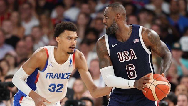 USA battle France for Olympic basketball glory