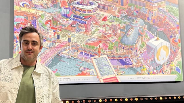 파리 2024: 프랑스 일러스트 작가 위고 가토니가 디자인한 포스터의 탄생 비화