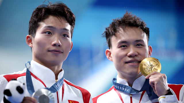 People's Republic of China dominates men's 3m springboard