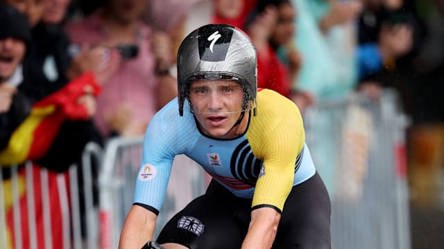 Paris 2024: Remco Evenepoel vence contrarrelógio; Nelson Oliveira é 7º