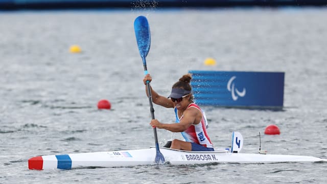 Para canoë : Nélia Barbosa arrache l'argent du 200 m KL3, dernière médaille de la dé...