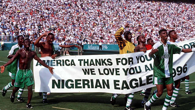 Equipo nigeriano de fútbol masculino de Atlanta 1996