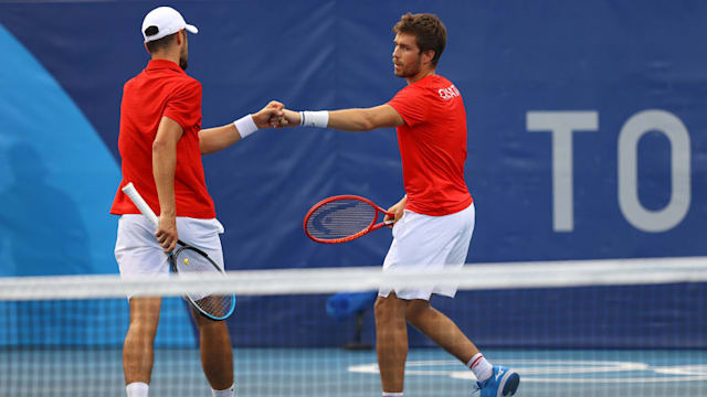 Mens tennis results discount