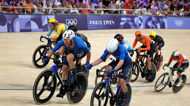 Ciclismo su pista Olimpico Olimpiadi Parigi 2024