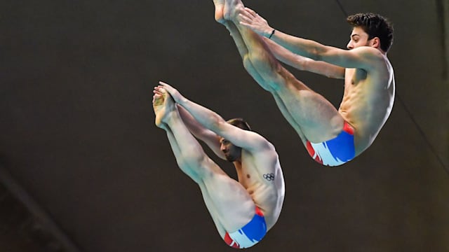 Médaille d'or pour Alexis Jandard et Jules Bouyer en plongeon