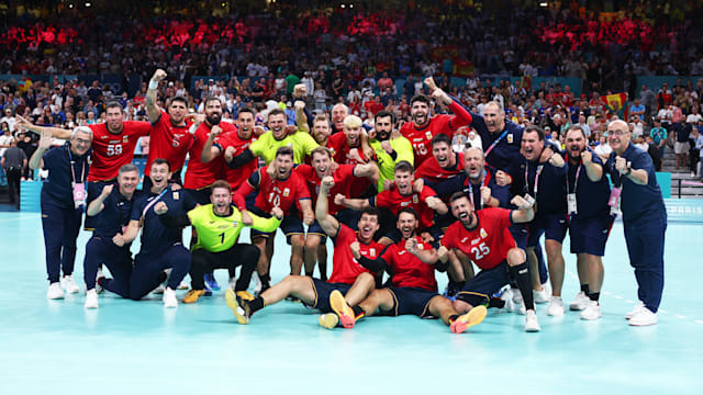 Los Hispanos de bronce del balonmano