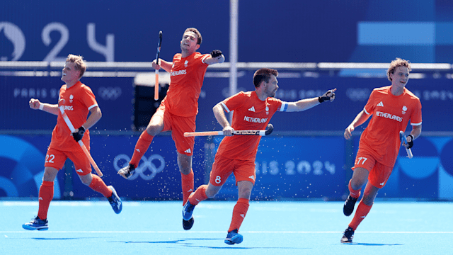 Netherlands reach men’s hockey final | Paris 2024 highlights