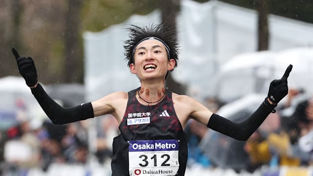 初マラソンの平林清澄、2つの新記録樹立で優勝！｜大阪マラソン2024