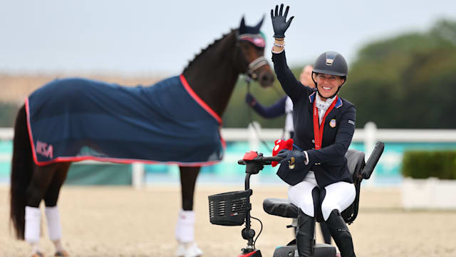 Para equestrian: Latvian rider sneaks in at the close to shatter hopes of all-women ...