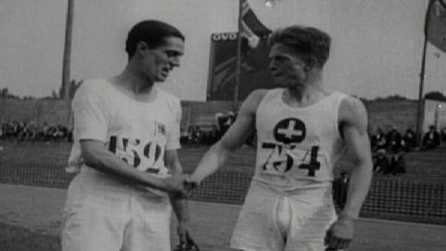 Photo Ancienne Albin Stenroos – Vainqueur Marathon JO 1924 – Tirage Vintage 1900s